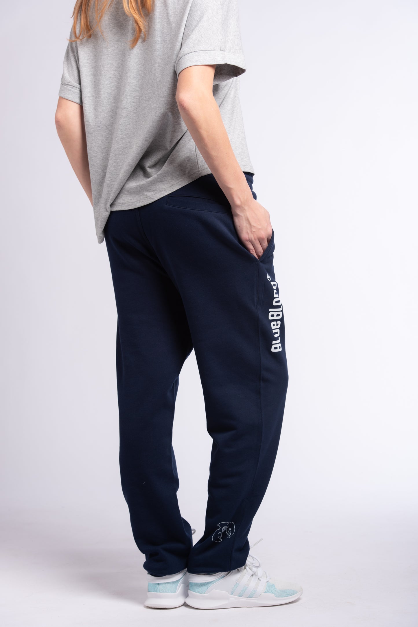 Iconic jogger pants French Navy