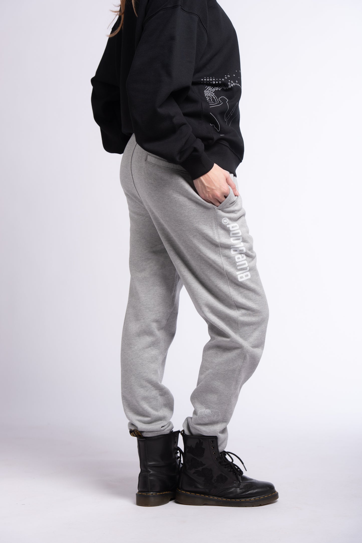 Iconic jogger pants Heather Grey