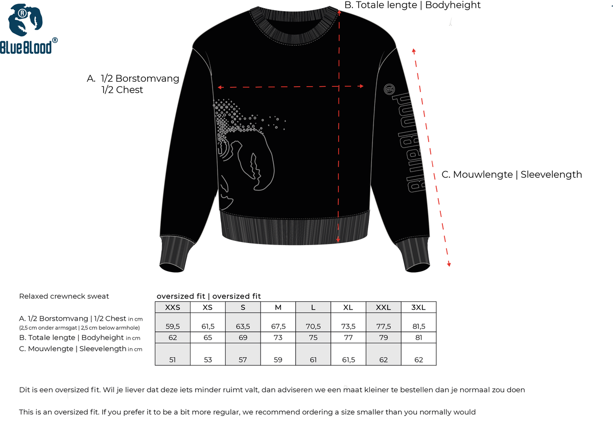 Relaxed crewneck sweat