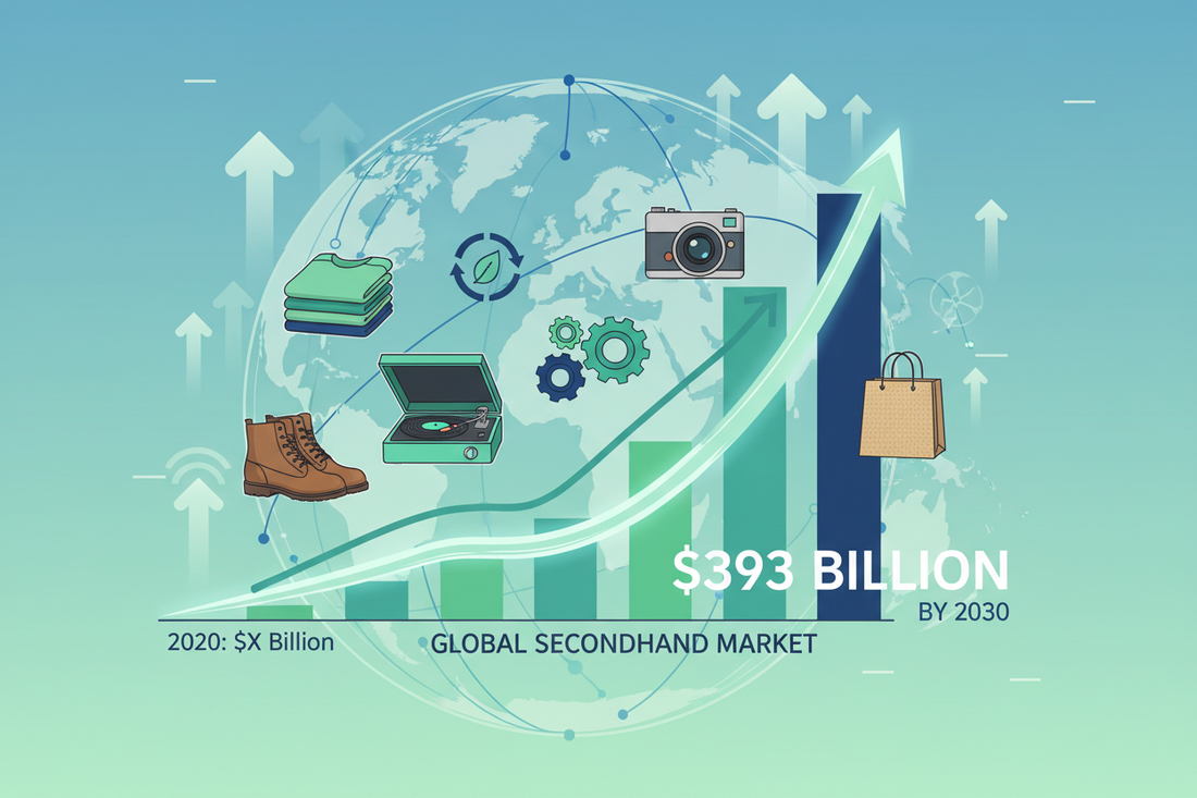 Tweedehands markt groeit naar 393 miljard dollar tegen 2030