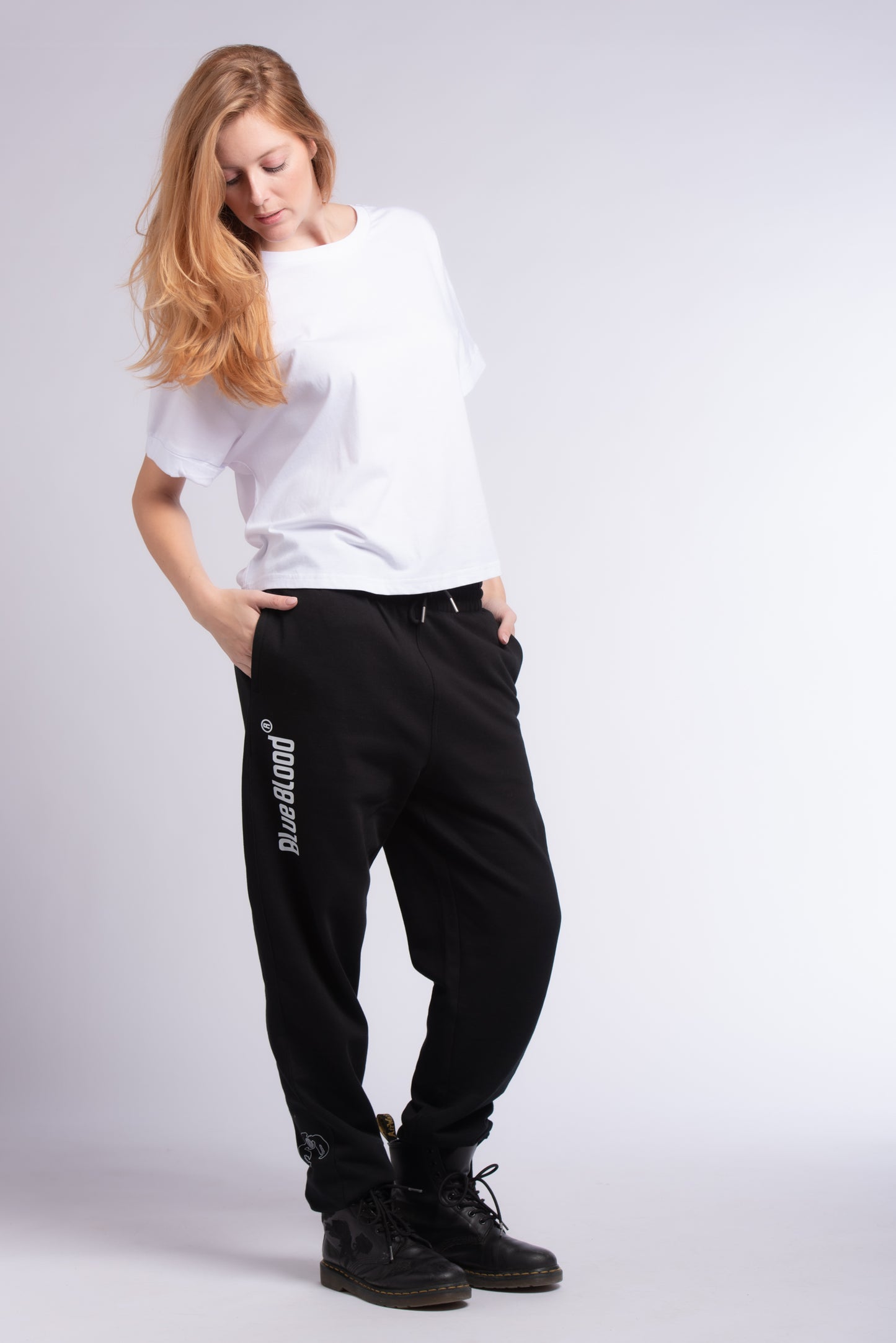 Iconic jogger pants Black