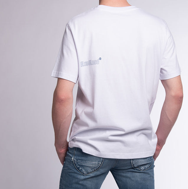 Round neck t-shirt White