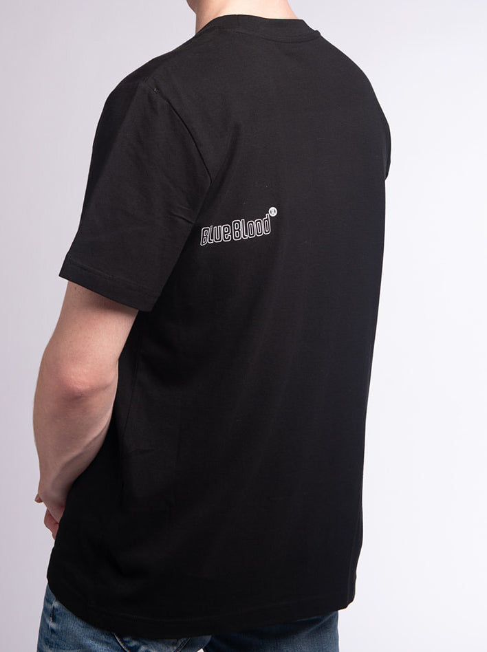 Round neck t-shirt Black
