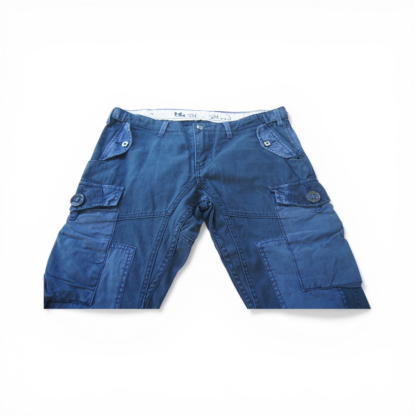 Vintage Twill Cargo Blue