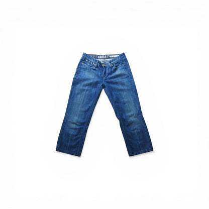 Vintage Crop Denim | Jeans | Blue Blood Vintage