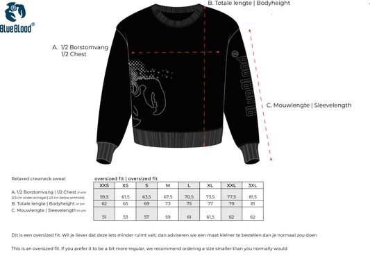 Relaxed crewneck sweat