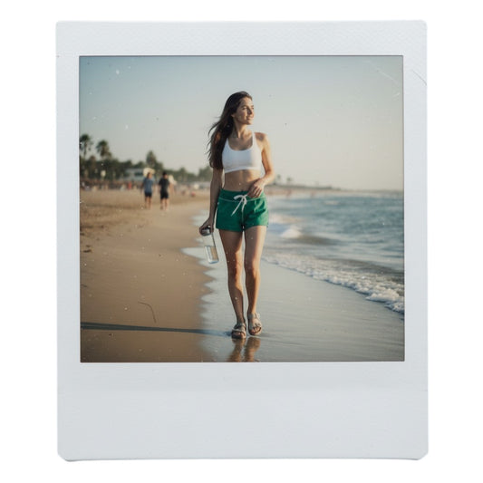 Blue Blood vintage green cotton shorts with white drawstring, size S. Perfect for beachwear.